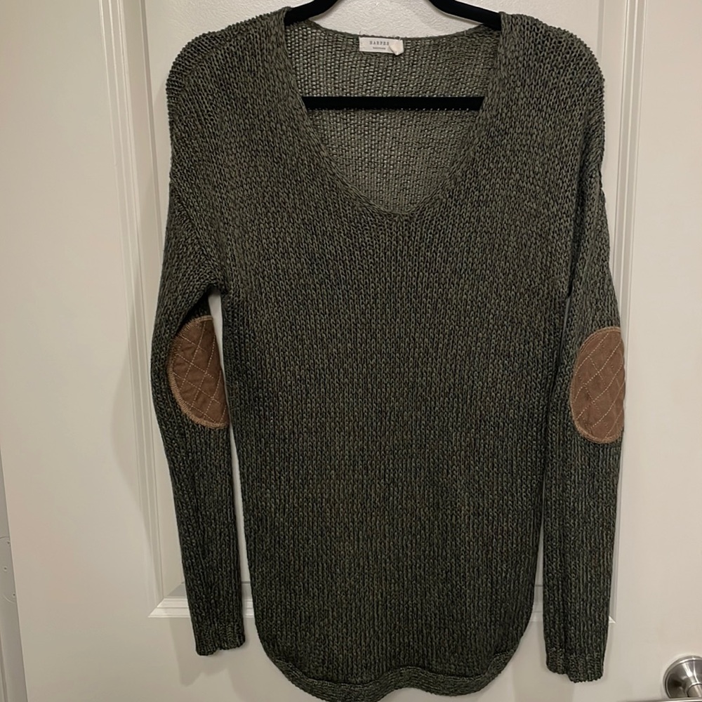 Green sweater cozy